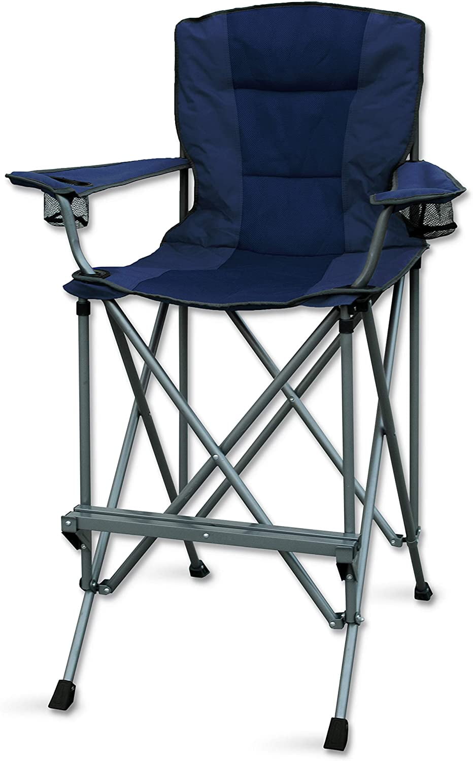 Oversized Camping Chair Lounge Big Director Tall Outdoor Folding Portable Brown for sale online 