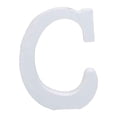 thumbnail image 4 of Decodeary 8cm 26 White Large Letters Alphabet Portable Lightweight Ornament Photography Props Wedding Party Home Decoration 2#, 4 of 8