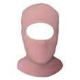 thumbnail image 1 of Máscara facial de 1 agujero Riding Winter Beanie Casco de motocross Rosa, 1 of 8