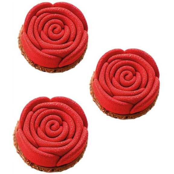 Pavoni PX4386 Pavoflex Silicone Baking Mold Freezing Mould, La Vie en Rose