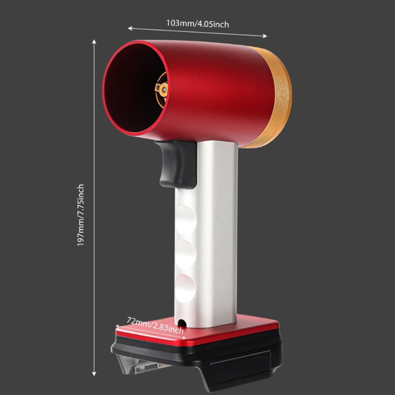 Professional Cordless Turbofan Air Blower Ergonomic Dust Removal Tool Dusters