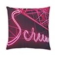 thumbnail image 2 of Ahgly Company Neon Neon Outdoor Throw Pillow, 18 inch by 18 inch, 2 of 6