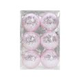 thumbnail image 2 of DefiDgd 6pcs 2.36inch Christmas Balls Ornament,Solid Color Glitter Balls Charistmas Tree Hanging Balls,for Porch Lawn Yard Holiday Party Decoration(Pink), 2 of 6