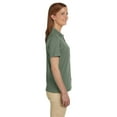 thumbnail image 2 of Harriton M200W Ladies 6 oz. Ringspun Cotton Piqué Short-Sleeve Polo, 2 of 3