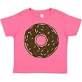 thumbnail image 3 of Inktastic Chocolate Donut, Doughnut, Glaze, Icing, Sprinkles Boys or Girls Toddler T-Shirt, 3 of 5