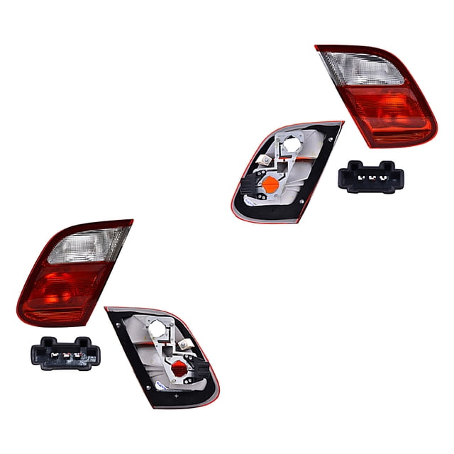 Par de Calaveras DEPO Clk55 Amg 2001 A 2002 Mercedes-Benz Interior S/Foco