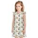 thumbnail image 1 of Balery Jungle Animal Camisón de princesa para niñas, pijama de algodón con mangas abullonadas, suave y bonito.-Medium, 1 of 6