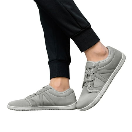 Mepaouo Men s Casual Dress Shoes Lace up Wide Toe Walking Loafers Slip on Walking Running Shoes
