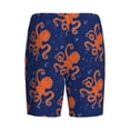 thumbnail image 5 of Gaeub Octopus Printed Men's Short Pajama Pants, Lightweight Lounge & Sleep Bottoms Keep You Cool - Medium, 5 of 9