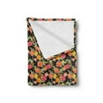 thumbnail image 2 of Botanical Soft Flannel Fleece Throw Blanket, Hand-drawn Summer Meadow Flowers Fantasy Romantic Bouquet Garden Plants, Cozy Plush for Indoor and Outdoor Use, 70" x 90", Multicolor, by Ambesonne, 2 of 5