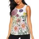 thumbnail image 1 of Balery Autumn Garden Camiseta sin mangas estampada ligera para mujer, tops de entrenamiento sin mangas, camisetas de yoga transpirables de secado rápido.-Large, 1 of 7