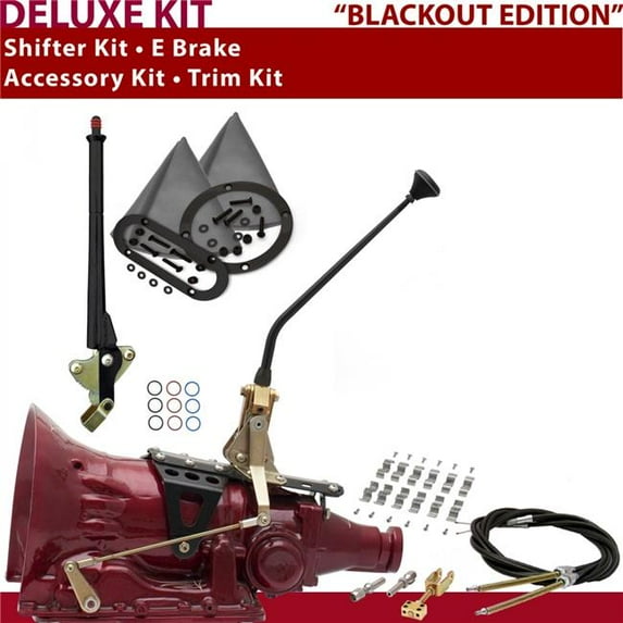 American Shifter TH200 Shifter Kit 12 in. E Brake Cable Clamp Trim Kit for CE253