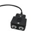 thumbnail image 4 of Dual GA Plugs Auricular de aviación general a U174 U-174/U Plug Helicóptero Adaptador de 7.0 mm -120 Cable de cotor overol sonido téreo Fuión de interruptor militar Cable de, 4 of 5