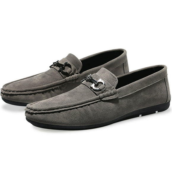 Mocasines Formales De Gamuza Zapatos Casuales De Vestir Elegante