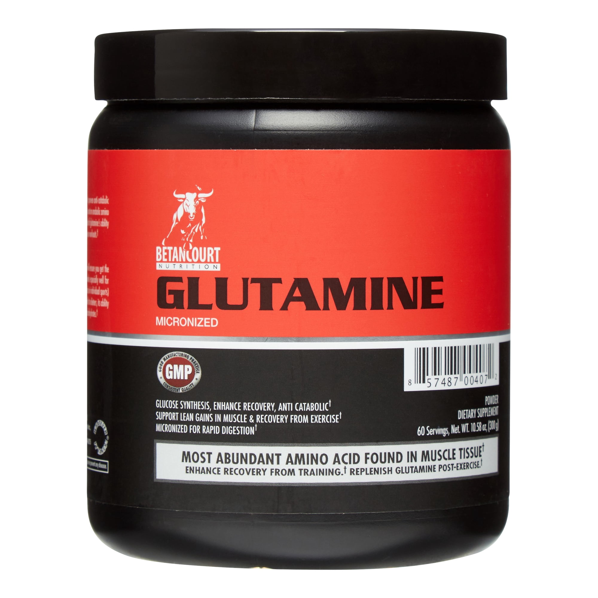 Betancourt Glutamine Micro, Unflavored, 300 G