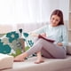 thumbnail image 4 of Fundas de almohada cuadradas | Fundas decorativas para cojines de sofá, cama y asiento de coche | Juego de 4 fundas de 45 x 45 cm, 4 of 6