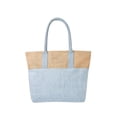 thumbnail image 2 of Paquete 40 piezas Bolsa de yute con interior laminado azul 47 x 36 x 12, 2 of 4