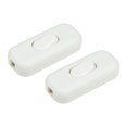thumbnail image 4 of Uxcell AC 250V 6A On/Off Inline Cord Switch White for Desk Lamp 2 Pack, 4 of 5