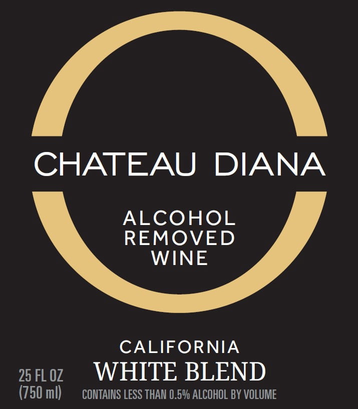 Chateau Diana Zero Alcohol California White Blend