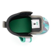 ikiki Glacial Refraction Squeakerless Toddler Shoes | Teal/Gray