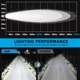 thumbnail image 5 of Par Faros De Niebla 3'' Redondos Jeep Wrangle Jk Moto Camion, 5 of 7