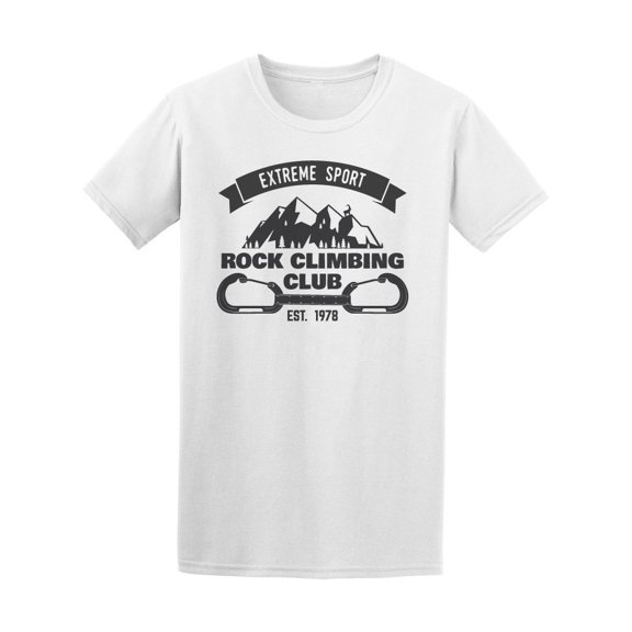 Rock Climbing Club Tee Men's -Image by Shutterstock