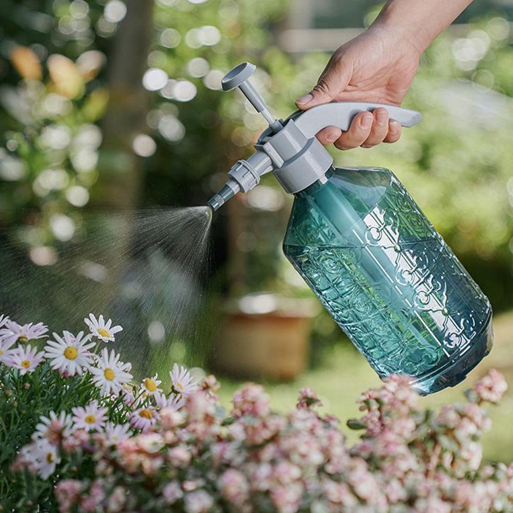 unbranded  Garden Watering Can Misting Spray Bottle Sprinkler for Kids Child Blue