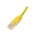 thumbnail image 1 of StarTech.com Cat5e Câble Ethernet - 10 Pieds - Jaune - Câble Patch - Câble Réseau Moulé - Cordon Ethernet - Câble Cat 5e - 10 Pieds (M45PATCH10YL) - Câble Patch - RJ-45 (m) à RJ-45 (m) - 10 Pieds - UTP - Cat 5e - Moulé - Jaune, 1 of 2