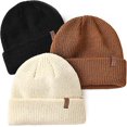 thumbnail image 1 of Gorros de invierno TANGJMXG para bebés niños y niñas gorros cálidos de punto, 1 of 5