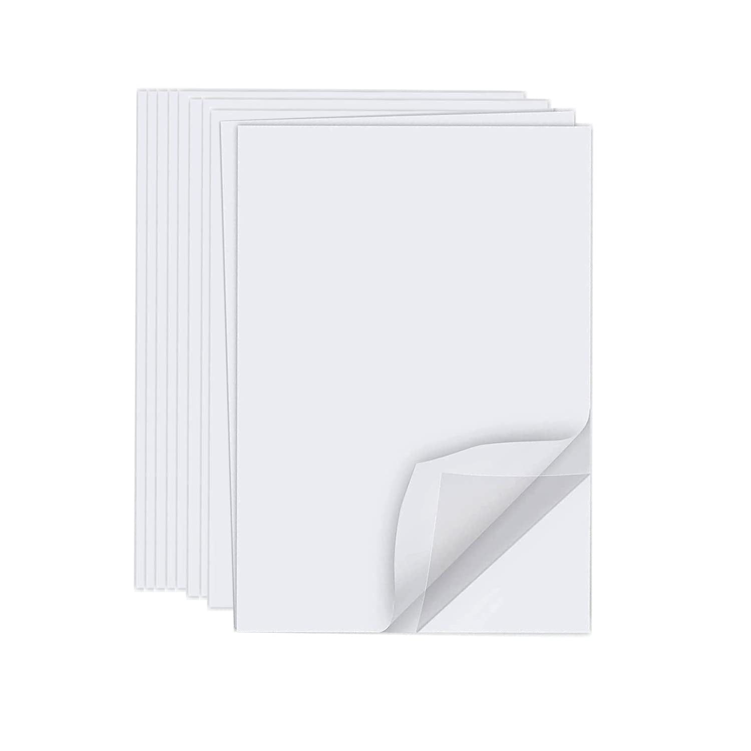 Double Sided Adhesive Sheets,10 Pcs Double Sided Tape Sheets A4 Size