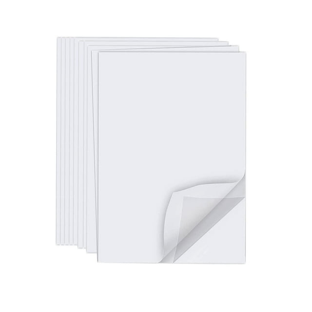 Double Sided Adhesive Sheets,10 Pcs Double Sided Tape Sheets A4 Size