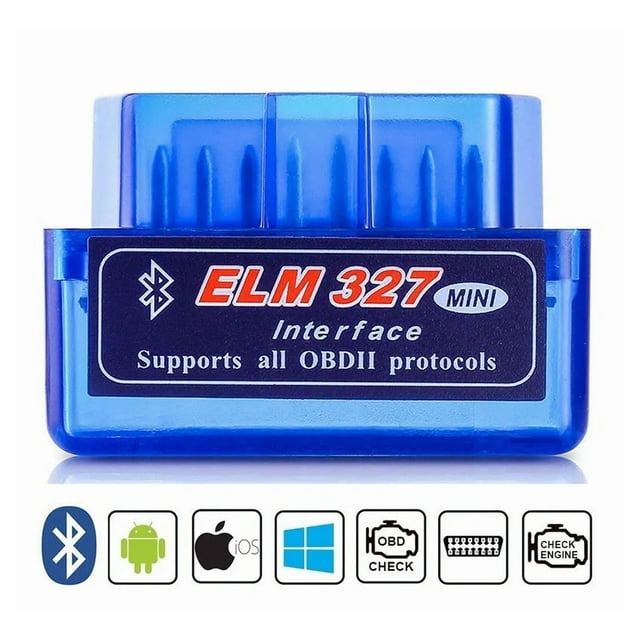 Escaner Automotriz Mini Elm 327 Obd2 V2.1 Bluetooth Android OBD OBD2
