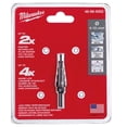 thumbnail image 3 of Milwaukee 48-89-9302 1/4-Inch Hex 4 -12mm 5-Hole Black Oxide Step Drill Bit, 3 of 3