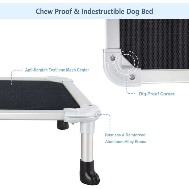 Dig proof cheap dog bed