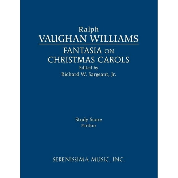 Fantasia on Christmas Carols: Study score, (Paperback)
