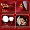 thumbnail image 5 of CSCHome 10.8x8.1x4.9in Heart-Shaped Makeup Mirror, Double-Sided Mirror for Daily Skincare in Bedroom, 5 of 5
