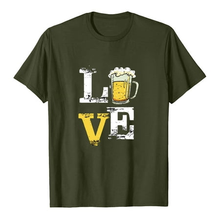 

Corset Top Maternity Shirts Women Blouse Oktoberfest Crewneck T-Shirt Summer Letter Print Short Sleeve Men s Women s Tops Womens Tank Tops Black Crop Top New Arrival Green XL