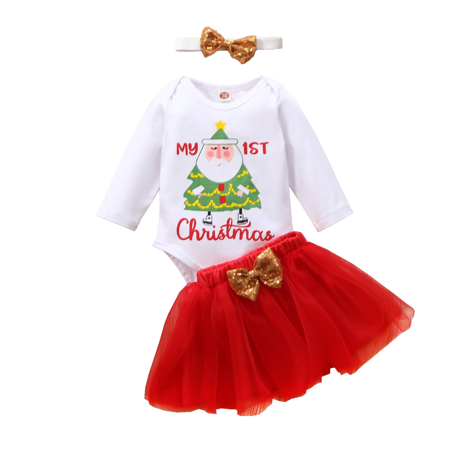 baby girl first christmas dress