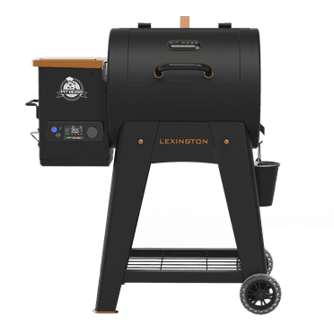 Pit Boss Lexington 500 Sq in Wood Fired Pellet Grill and Smoker – Onyx Series