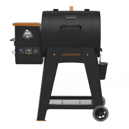 Pit Boss Lexington 500 sq in Wood Fired Pellet Grill and Smoker – Onyx Series