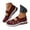 Red, variant on Women Flat Shoes with Embroidery Floral Low Wedge Walking Casual Sneakers Elderly Summer Mesh Workout Slide Shoe Red Size 7.5