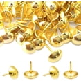 thumbnail image 2 of 500 Piezas Clavos de Tapicería, 17X11 MM Clavos de Tapicería Decorativos de Bronce Clavos Retro Clavos de Tapicería DIY Dorado, 2 of 5