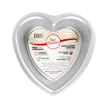 UPC: 0811657041434 | Fat Daddio s® ProSeries 6  x 2  Heart Cake Pan