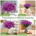 thumbnail image 4 of Armscye 28 Bundles Artificial Flowers for Outdoor,No Fade Fake Plastic Flowers,  Faux Plants for Decoration Hanging Planters Indoor Outside Garden Porch Window Box Home Wedding Farmhouse, 4 of 7