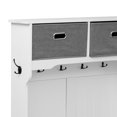 thumbnail image 2 of Elegant Freestanding Hall Tree with Coat Rack, Entryway Bench and Shoe Storage, Versatile 4-in-1 Design, 33.5 in. W x 69 in. H, 2 of 10