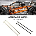 thumbnail image 2 of Bewildely RCGOFOLLOW 1/10 diseño de estriado de acero junta de transmisión Universal Rc junta de transmisión Universal para pieza de coche HPI Kits de construcción modelo Plata, 2 of 6