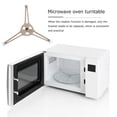 thumbnail image 2 of Dsseng 2 Pcs Microwave Accessories Turntable Plastic Ring Microwave Bracket Microwave Holder Glass Plate Tray Wheel Ring, 2 of 6