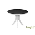 thumbnail image 2 of BingLTD - 48" Long 36" Tall Guilford Dining Table - White (TT-PD-148B36-RW-WHT), 2 of 4