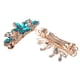 thumbnail image 3 of Pasadores para el cabello Unique Bargains Accesorios para Mujeres 2 Piezas Azul Lago, 3 of 7