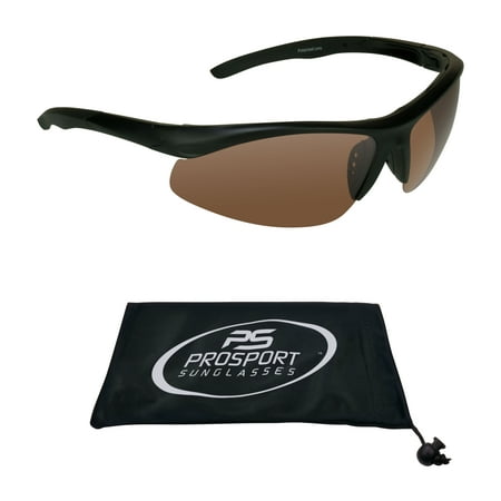 proSPORT Polarized Sunglasses Blue Blocking HD Vision Lens for Golf, Cycling, Fishing, Running, Tennis, Baseball and Driving